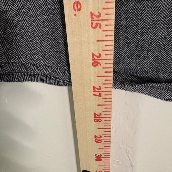 UNTUCKit Shirt Mens Medium Black Librando Slim Fit Herringbone Cotton Button Up - Picture 7 of 7